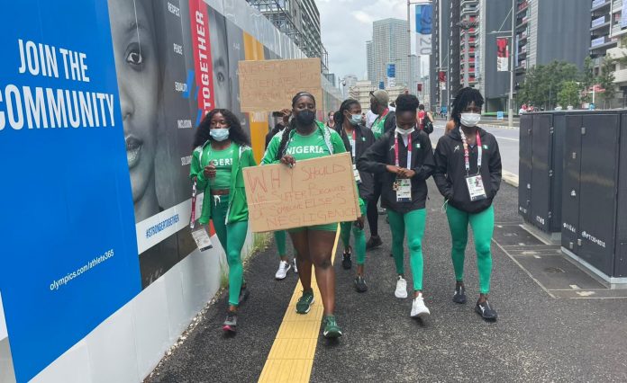 disqualified nigerian athletes