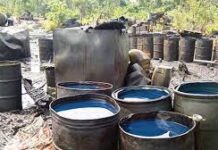 NCSDC Bursts Illegal Crude Oil Refinery in Kaduna illegal refinery