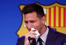 Messi Goes Emotional During a Farewell Press Conference From Barcelona after 21 years LIONEL MESSI