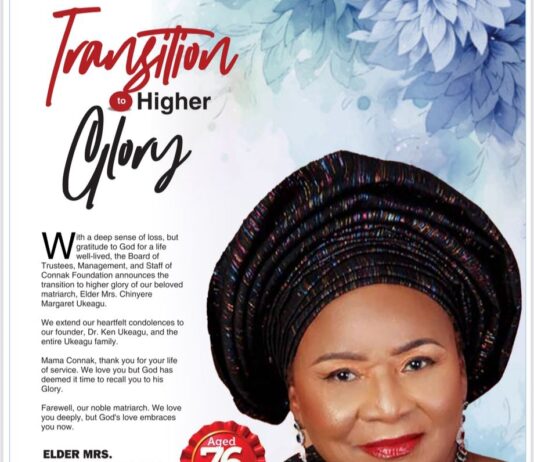 Final Journey for Late Elder Margaret Ukeagu Continues Today in Abuja